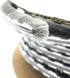Zipper Pile Weatherstrip by CRL Z78273C - .270" Backing, .200" Pile Height, 100' Roll