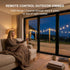 Dimmer 350W Dimmer IP65 Dimmer 100FT Outdoor for String Lights Plug-in with Remote Control & Timer, Waterproof LED