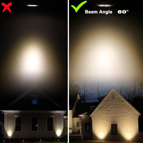 ALIDE MR16 Led Bulbs 60 (60 Degree) Wide Beam Angle,5W Replace 20W 35W Halogen,2700K Soft Warm White,Low Voltage 12volt MR16 GU5.3 Bulb Spotlights for Track Recessed Landscape Lighting,450lm,6 Pack by ALIDE