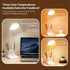 360 Dimmable 12 LED Desk Lamp for Home Office, Rotating Gooseneck Small Table Lamp with USB Charging Port, Eye-Care