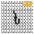 Jucoan 200 Pack Pegboard Hooks, J Shape Peg Hooks for 1/4" Pegboard, Black Plastic Peg Board Hooks Assortment, Pegboard Accessory for Garage Tool Storage Organizer, Accessories, Jewelry Hanging