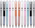 Medium Point 1mm Black Ink Work Pen, Super Soft Grip, Retractable Office Pens for Men Women (Black, 12)