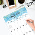 Wall Calendar 2025-2026, 18-Month Monthly Calendar, Jul. 2025 - Dec. 2026, Large Print, 12" x 24"