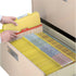 Smead Pressboard Classification File Folder, Letter Size, Yellow, 10 per Box