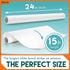 Davik Multi-Purpose Whiteboard Sticker, Customizable Peel and Stick Dry Erase Board for Wall Art