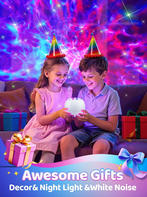 360 15 One Fire Galaxy Projector Star Projector Teen Girl Gifts for Boys Gift Ideas Women Gifts Birthday Gifts Effects
