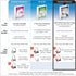 Cardinal 1 Inch Premier Easy Open 3 Ring Binder, ONE-TOUCH Locking Round Rings, 200-Sheet Capacity, ClearVue Cover,