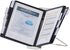 DURABLE Desktop Reference System, 10 Double-Sided Panels, Letter-Size, Black, INSTAVIEW Design