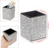 BTSKY Crystal Glitter Pen Holder for Desk, Shiny Pencil Pot Box, Decorative Makeup Brushes Holder, Great Gift for Women