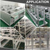 2020 Corner Bracket Kit, 20pcs Corner Brackets, 40pcs Hex Screws, 40pcs Slide Nuts, 40pcs Washers, 2pcs Hex Wrenches