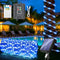 New Upgraded Solar Rope Lights Outdoor Waterproof 19 Modes 300 LED 105ft