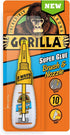 Gorilla Super Glue Gel 15g and Super Glue Brush & Nozzle 10g Combo