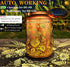 Waterproof,Hummingbird Merrytech Solar Lanterns Outdoor & Gesang Flower Lights,Metal Hanging Garden Decor Outside,Yard