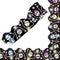 Whaline 66Ft Halloween Bulletin Board Borders, Cute Skull Border Trim for Classroom Chalkboard Decor