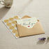 ZNYSMART Pack 25 350GSM Thank You Cards with Envelopes - Blank Thankyou Note with Stickers, Perfect Express Gratitude