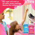 Concession Essentials /1lb -2ct Cotton Candy Floss Sugar -Pink Vanilla and Blue Raspberry Jars Each Flavor