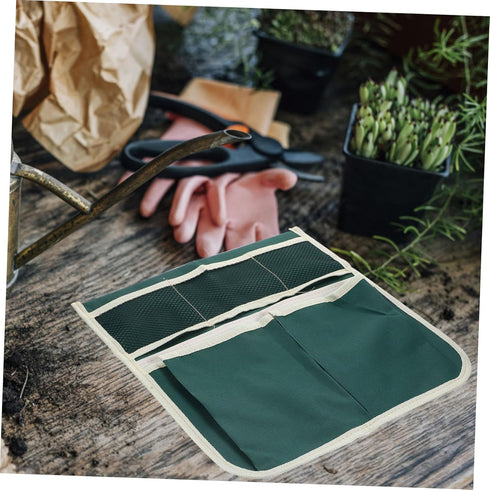 Toddmomy Large Oxford Garden Kneeler Tool Bag Pouch with Ample Storage for Gardening Enthusiasts Wear Resistant