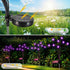2 Pack 16 Slyuexu Solar Garden Lights Outdoor Waterproof, LED Swaying Firefly Lights Outdoor Decor Light for Pathway