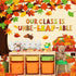 Pasimy 96 Pcs Fall Bulletin Board Decorations - Thanksgiving Classroom Cardboard Cutouts for Autumn Harvest Decor