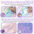 Axolotl 100 Envelopes Money Saving Challenge Binder, A5 Budget Challenges with Cash Envelopes for 100 Days (Matt Purple)