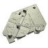 RIVERWELD Bridge Cam Gauge, Test Ulnar High-Low Misalignment for Depth of Undercut and Pitting Fillet Weld Length