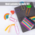 Jumbo Paper Clips 40 Pcs 4 Inches Large Paper Clip Holder Vinyl Coated Multicolored Extra Large