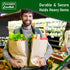 Concession Essentials 12x7x17 inches, 57lb 125 Count Paper Grocery Bags, Kraft Brown