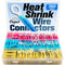 260Pcs Heat Shrink Wire Connectors Kit - Marine Automotive Electrical Connectors - Waterproof Fork Spade Ring Butt