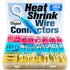 260Pcs Heat Shrink Wire Connectors Kit - Marine Automotive Electrical Connectors - Waterproof Fork Spade Ring Butt
