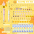 Wood Homing Daisy Beadable Pens - 12 Set Plastic DIY Black Ink Ballpoint Pen Making Kit for Kids, School Supplies