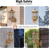 DDBESSIC E27 IP44 Rustic Light Fixtures Exterior Industrial Vintage Wall Sconce Fixtures Waterproof Glass Sconce Wall