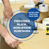 TapeCase 3/4-36-423-5 Squeak Reduction UHMW Polyethylene Tape, Translucent, 0.75 in x 36 yd, High Tack Acrylic
