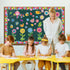 Spring Flower Butterfly Bulletin Board Decorations, Affirmation Cutouts and Borders Set for Classroom Decor