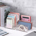 Hipiwe 2-Pack Acrylic File Organizer for Sorting Mail - 5 Slots Letter Sorter Clear Desktop Bill Divider Holder for Paper Envelope Document Book Cash Money Eyeshadow Makeup Palette by Hipiwe