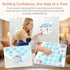 HJLLOQR 20 432 1 8x10 A09 Under the Sea Animals Potty Training Sticker Chart for Toddlers Boys Girls, Potty Charts