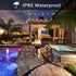 JMEXSUSS 8 Modes Solar Rope Lights Outdoor, 39.4ft 120LED Waterproof PVC Tube Solar Fairy Lights (Multi Color)