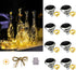 ostritec Upgraded Solar Diamond Shaped Wine Bottle Lights, 8 Pack 20 LED