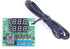 DC 12V Digital Thermostat Module -58? to 257? Fahrenheit Temp Display with 20A Relay Waterproof Sensor Probe