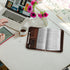 GraduatePro Bible Cover for Men & Women, Large PU Leather Zippered Scripture Bag with Carrying Handle, Psalm 46:10,
