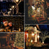 16.5ft 50 16 Decor(132 OMIKA LEDs Color Battery Operated & USB Powered String Lights, with Remote Timer Waterproof