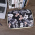 JAKAGO A4 Travel Portfolio Multifunctional Document Organizer Zippered Case for Office Supplies, Mulberry White