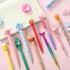 Cute Kawaii Mechanical Pencils Set - 12PCS with Lead Refills & Erasers, 0.5mm & 0.7mm for Kids Girls