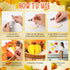 Pasimy 102 Pcs Fall Pumpkin Bulletin Board Classroom Decorations, Autumn Thanksgiving 3D Scarecrow and Honeycomb