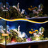 KOABY 12 Pack Warm White Submersible LED Lights, Waterproof Flameless Submersible Lights for Decor