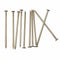 60pcs Gold Hardware Nails, 3 Inches Brass Plated Wall Nails for Hanging and Wood Projects
