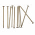 60pcs Gold Hardware Nails, 3 Inches Brass Plated Wall Nails for Hanging and Wood Projects