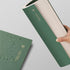 EMSHOI College Ruled Spiral Notebook, 8.5” x 11”, 300 Pages, 150 Easy Tear Sheets, 100gsm Thick Paper, Dark Green