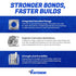 Fastenere 3/8"-24 (25-Pack), 18-8 Serrated Flange Nuts Durable Stainless Steel Hex Lock Hardware Nuts