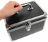 24x16x16cm Toolbox INOOMP Portable Tool Box with Waterproof Lining, Small Carry-out for Foot Massage Technician, Black