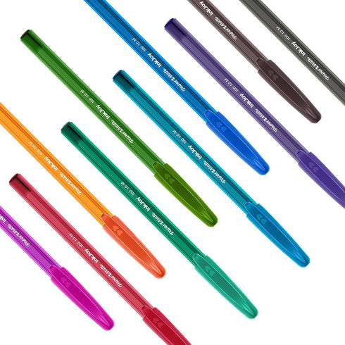 Paper Mate InkJoy 100ST Ballpoint Pens, Medium Point (1.0mm), Classic Colours, 4 Count
